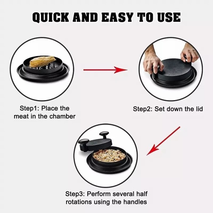 FMFIT alat suwir daging manual potong meat mincer ayam chicken beef sapi