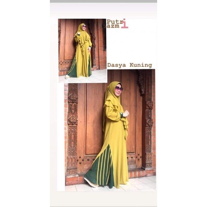 Dasya set by Putri Azmi (SALE) Lime