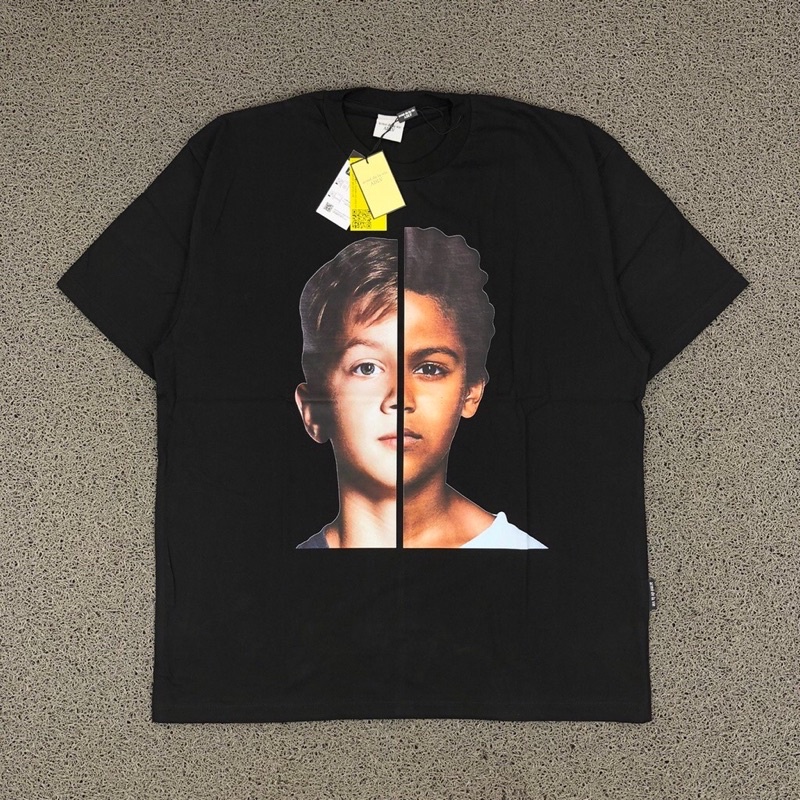 TSHIRT HALF BOY ADLV HITAM PREMIUM AUTHENTIC