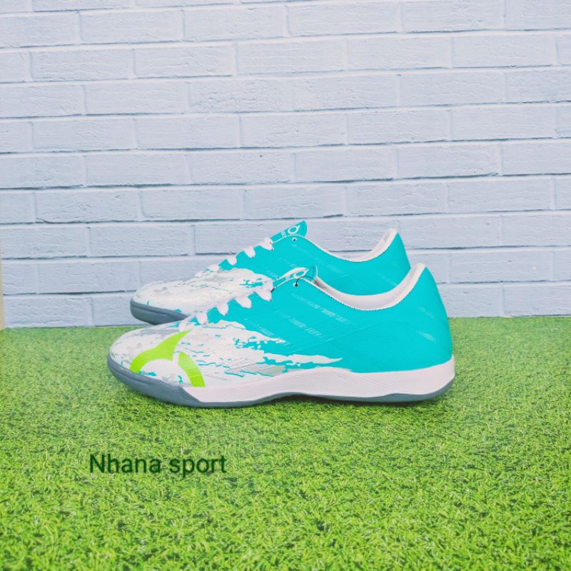 Sepatu futsal ortuseight catalyst chimera in toska/sepatu futsal ortus terbaru