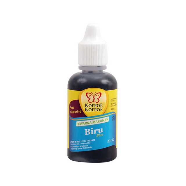 

Koepoe Koepoe Pewarna Makanan Warna Biru 30 ml