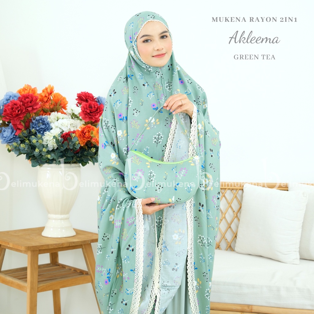 Mukena Dewasa Rayon 2in1 Akleema
