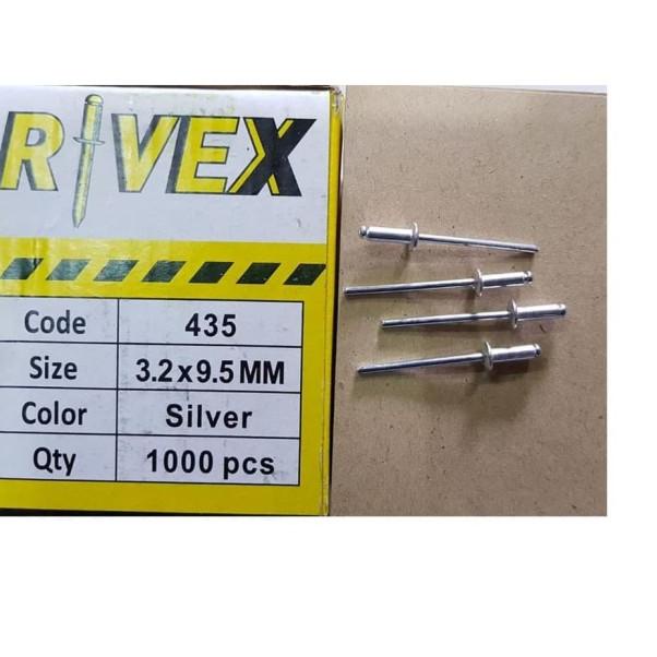 PAKU RIVET BLIND RIVET 435 Harga 1 dus 1000 Pcs 1 kg
