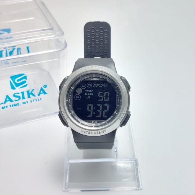 FREE BOX Jam Tangan Digital Unisex Water Resistant ORIGINAL LASIKA Type 8145