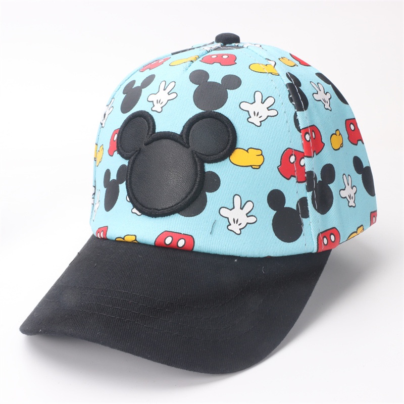HNK Topi Baseball Anak Karakter Import Perempuan Laki Laki Mickey |  CAP KIDS MICKEY FULL
