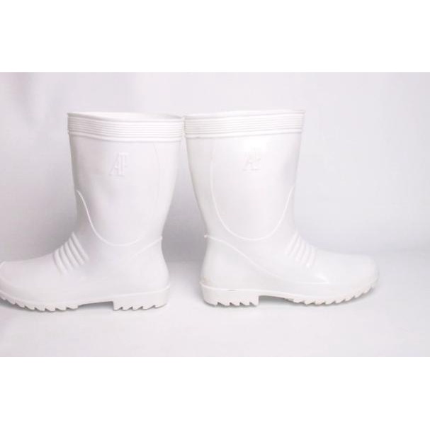 SEPATU BOOTS PRIA KARET PENDEK AP BOOT 1 - Hitam, 25