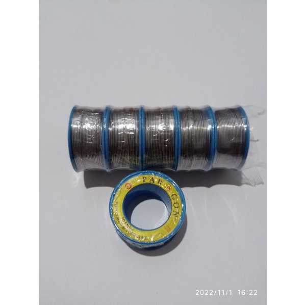 Timah paragon gulungan kecil 10m original tinol gulungan kecil