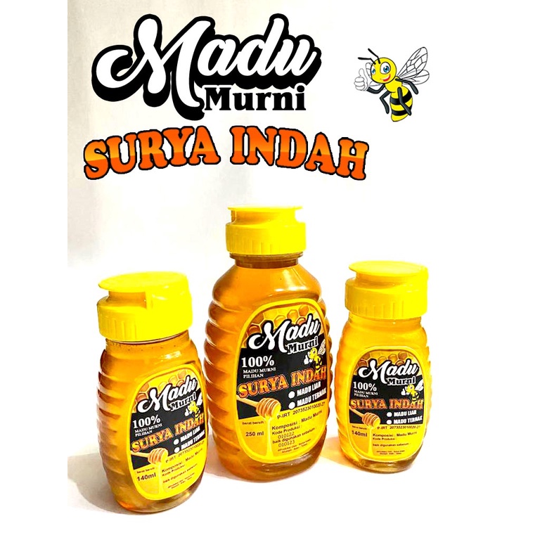

Madu Murni Surya Indah #Nektar Randu#Multi flora#BukanmaduOlahan #100%dari_Kebaikan_Alam#