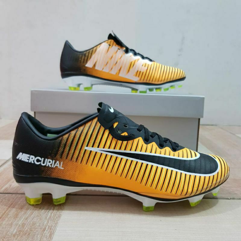 SEPATU BOLA NIKE MERCURIAL VAPOR11 LASER OREN FG-SEPATU BOLA NIKE-SOCCER