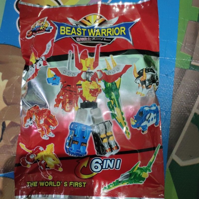 mainan beast warrior