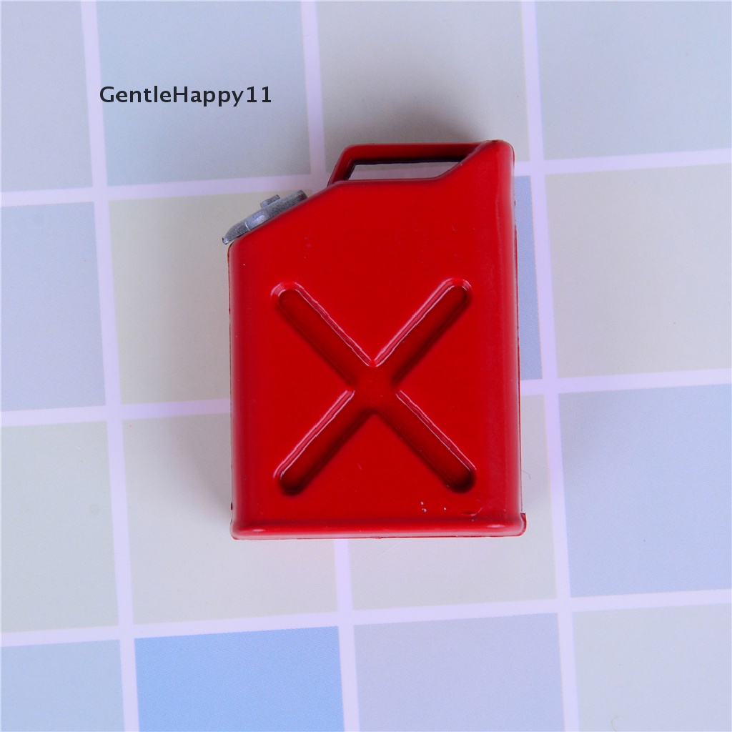 Gentlehappy 2Pcs rc rock crawler 1: 10aksesoris mini fuel tank Untuk cc01 axial scx10 id