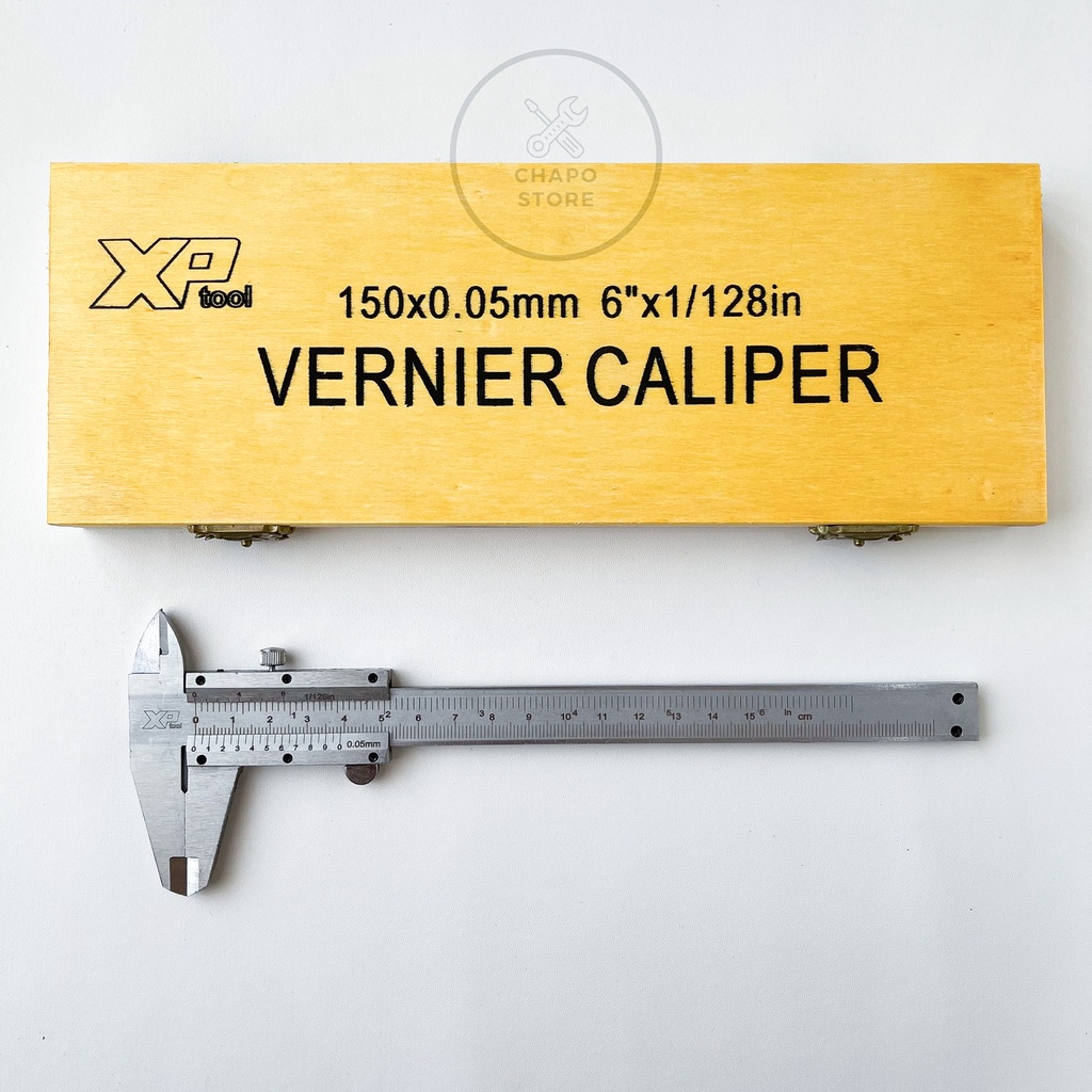 XP TOOL sketmat jangka sorong 6&quot; inch 0,05mm vernier caliper