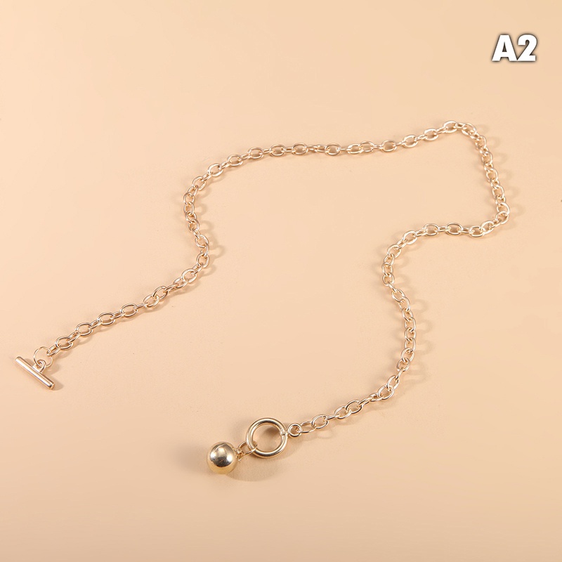 Kalung Rantai Bahan Stainless Steel Untuk Wanita Glory