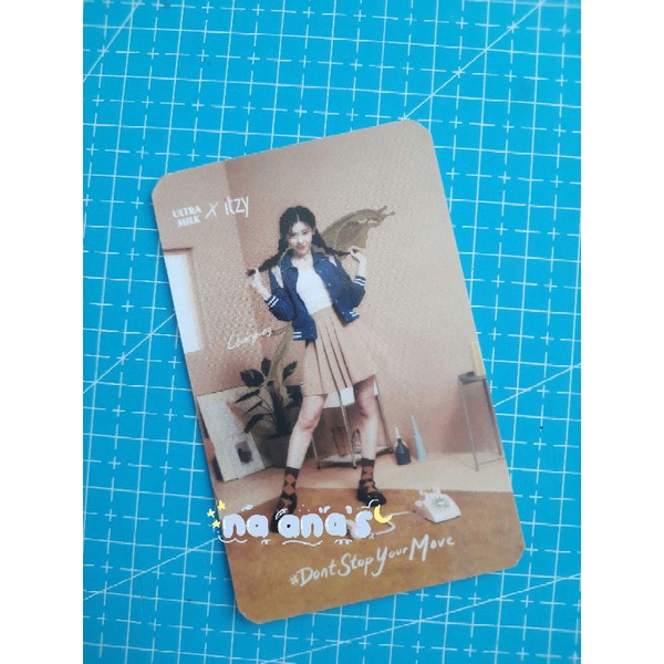PC/PHOTOCARD ULTRAMILK X ITZY CHAERYEONG