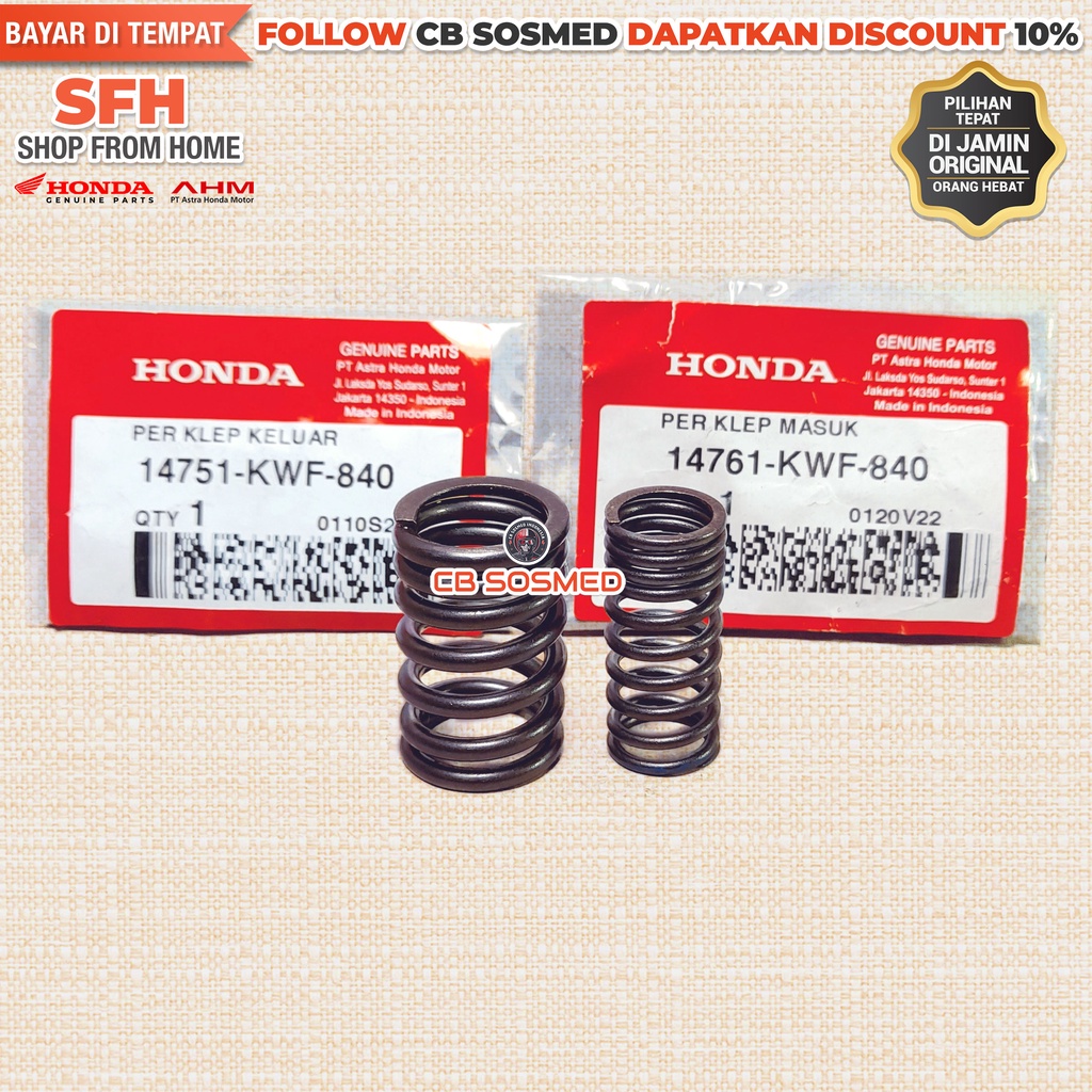 Per Klep Verza 150 K18 2013-2018 Valve Spring INNER OUTER CB150 VERZA 2018-2022 Original Honda AHM 1