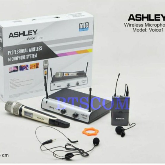 MIC WIRELESS ASHLEY VOICE1 PJH GARANSI 2 TAHUN ORIGINALVOICE 1 PJH