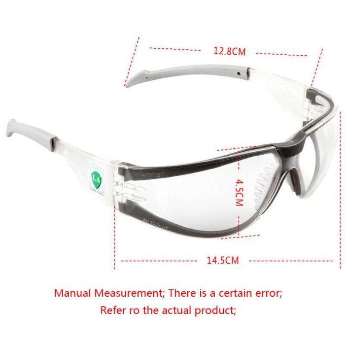Kacamata Keselamatan Kerja Workshop Safety Googles Anti Fog Dust 3M