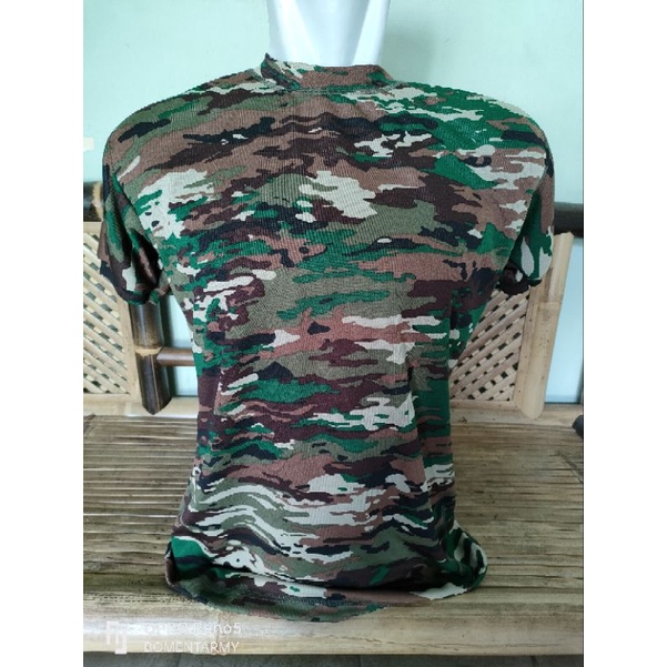 KAOS LORENG DRYFIT TNI AD