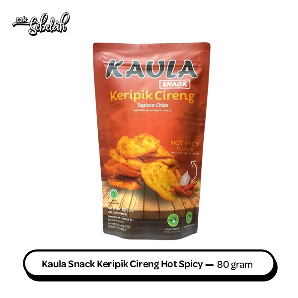 

Kaula Snack Keripik Cireng Hot Spicy 80gr - No MSG | Tanpa Pengawet