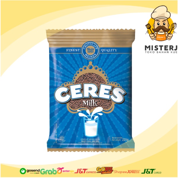 

Ceres Meses Hagelslag Milk | 200 Gram | Ceres Meses Taburan Coklat | Kemasan Baru