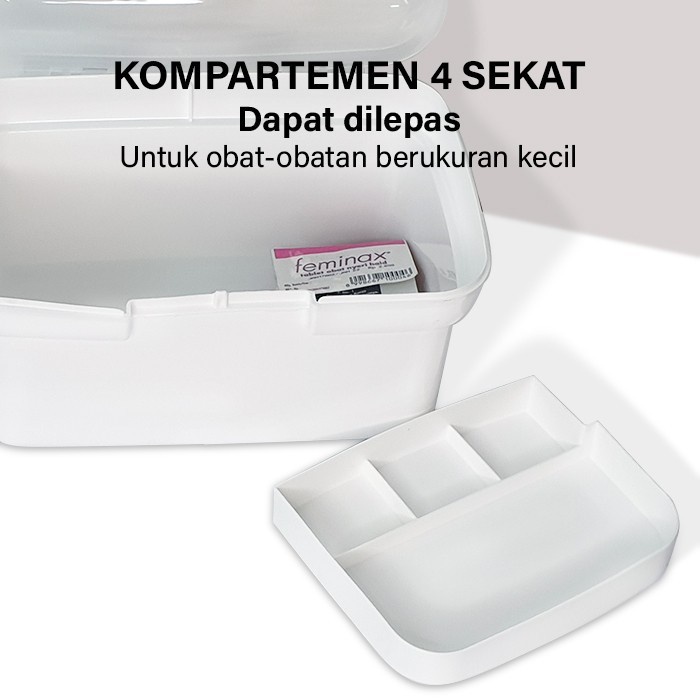 GM Bear Kotak P3K 1315 - Kotak Penyimpanan Obat