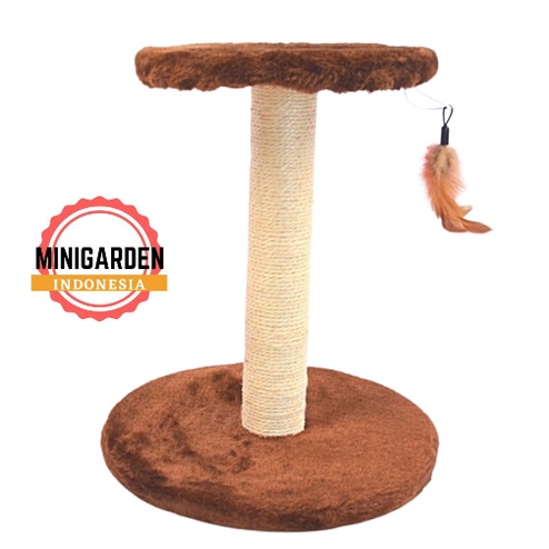 GARUKAN KUCING BERTINGKAT CTO648 cat tree cat toy mainan kucing pet scratcher cat condo cakaran papan garuk