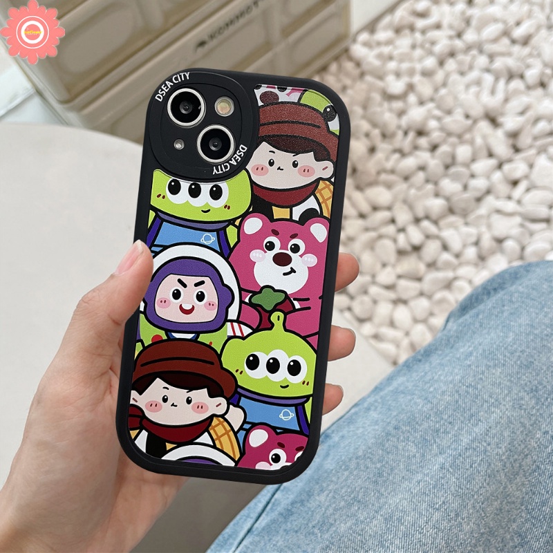 Toy Story Case Realme C53 C55 10 Pro Plus C25s C15 C21Y 5i 7i 5 6i 5s 5 6s 6 C21 8 C12 C31 C35 C11 C30 GT C17 C25Y C2 C3 C20 C17 9i 8i 8Pro Lucu Winnie the Sarung Pooh Losto Soft Cover