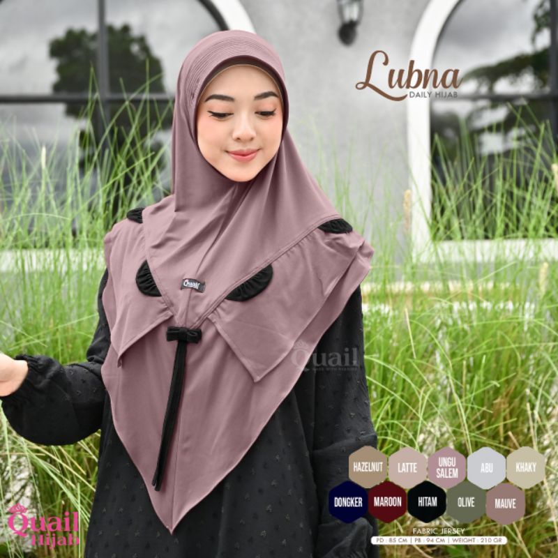 HIJAB INSTAN QUAIL HIJAB LUBNA