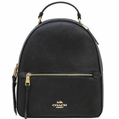 （Shopee Live）76624-9 COACH 76624 New Leather Backpack Zipper Backpack  beibao