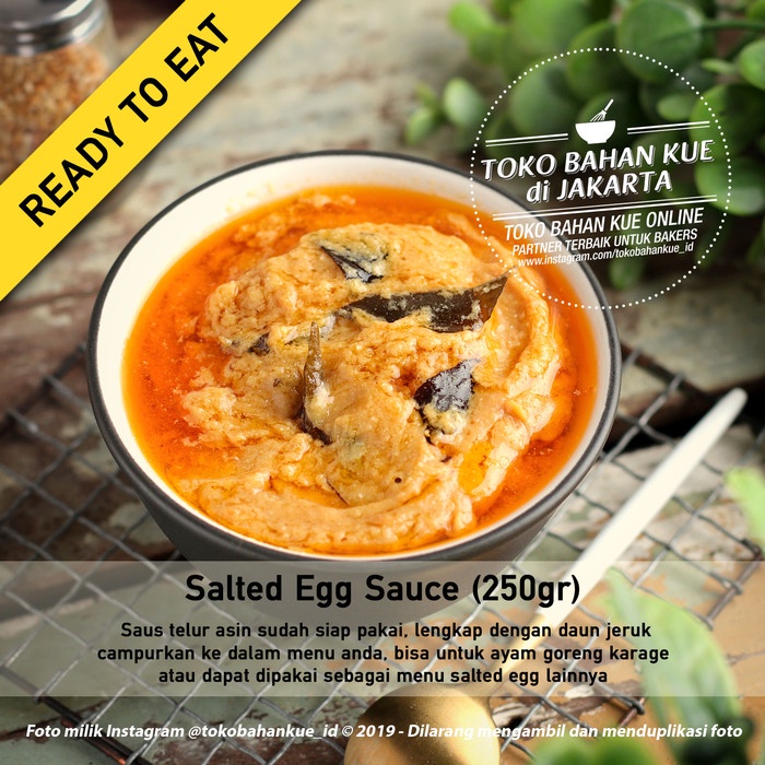 

SAUCE SALTED EGG YOLK SALTY EGGS SAUS TELUR ASIN TELOR BASED