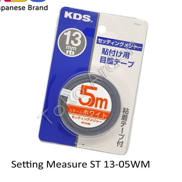 Meteran KDS Setting Measure ST 13-05WM / KDS MEASURING TAPE - JAPAN
