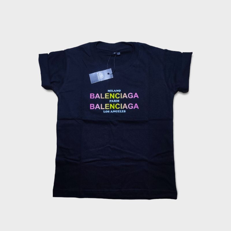 kaos anak baju anak anak balenc*aga katun combed 24s super soft handfield.