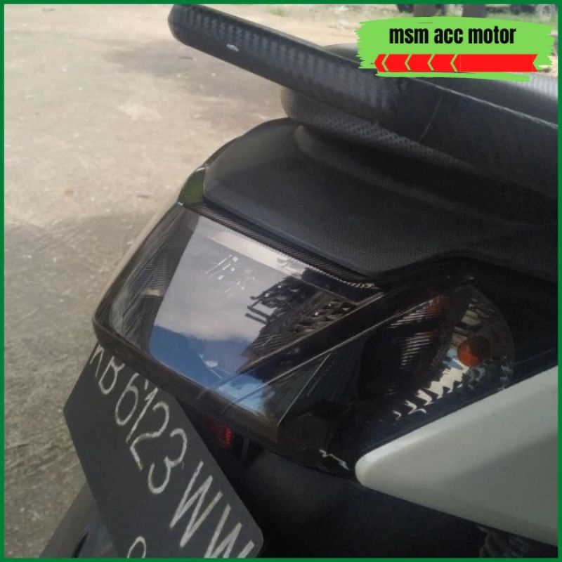 Aksesoris Mika Smoke Nmax 2015 - 2019 Lampu belakang Stoplamp Nemo