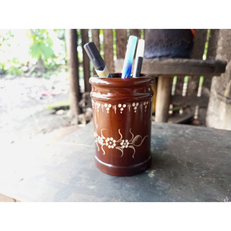 

tempat pulpen kayu jati