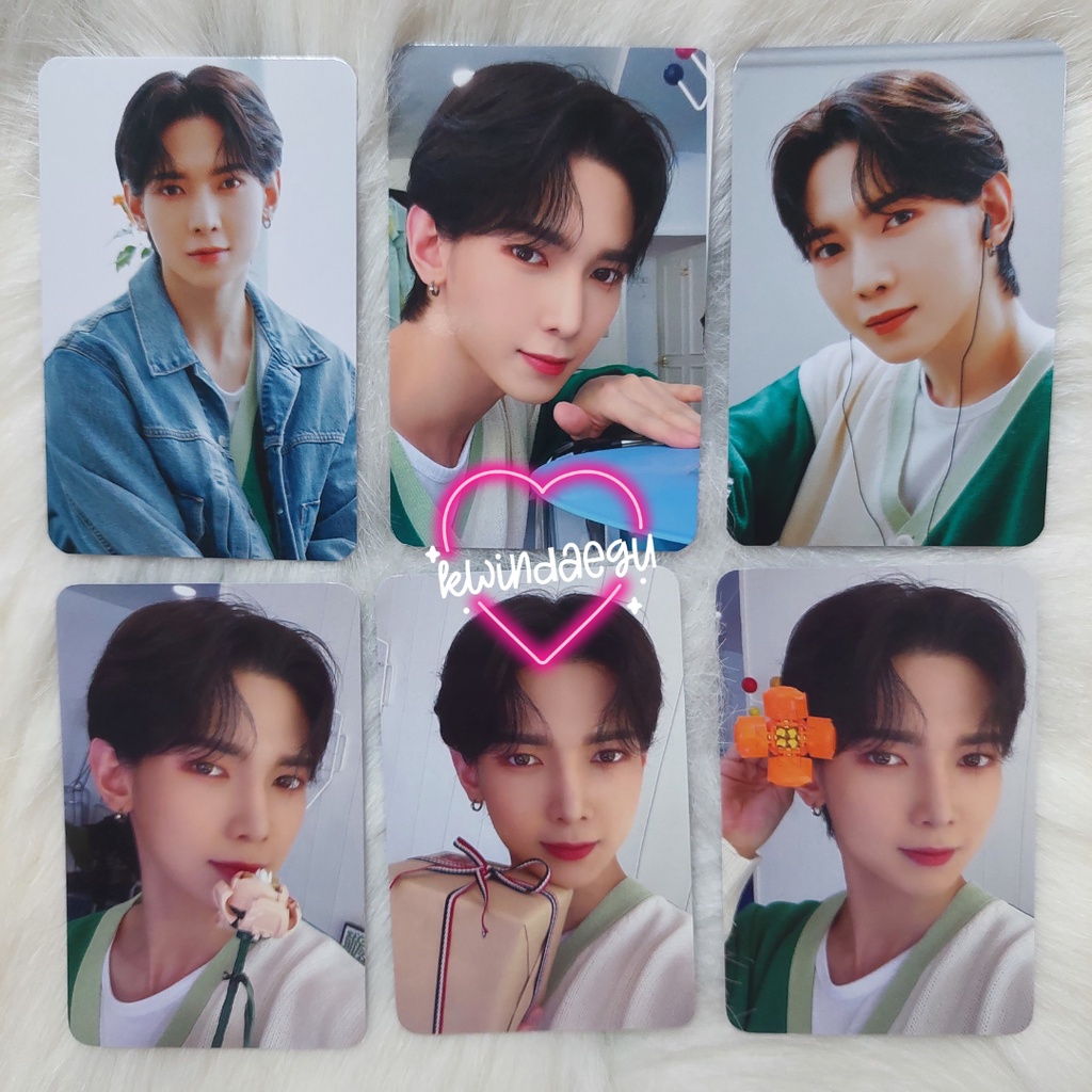 ATEEZ TRADING CARD ATINY ROOM SHARING