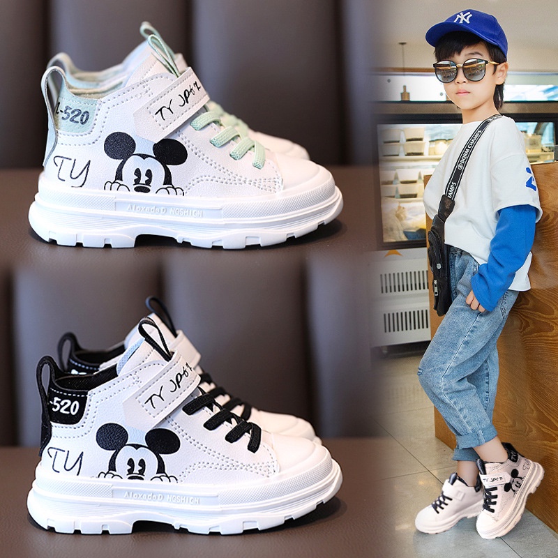 LittleAaron BOOST MIKEY Sepatu Anak Laki Laki Perempuan Sneakers Sekolah 1-6 Tahun Import