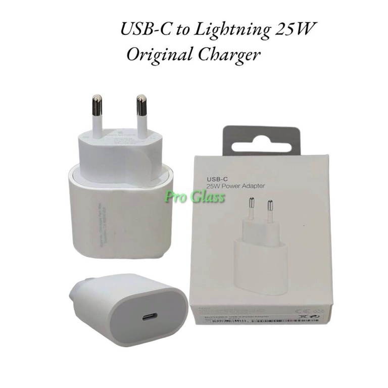 USB-C 25W Power Adapter Charger Iphone IPad Charging Original