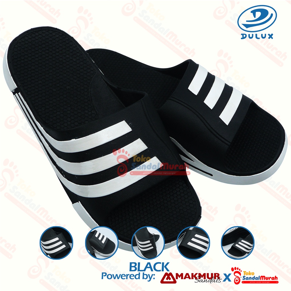 Toko Sendal Murah - Sandal Pria Warna Hitam Uk 30-43 / Sandal Slip On Anak Tanggung Dewasa / Sandal Slop Pria Model Terbaru / Sandal Slop Pria Kekinian / Sandal Pria Wisata / Sandal Pria [ Toko Sendal Murah M 15 CQ 073 H]