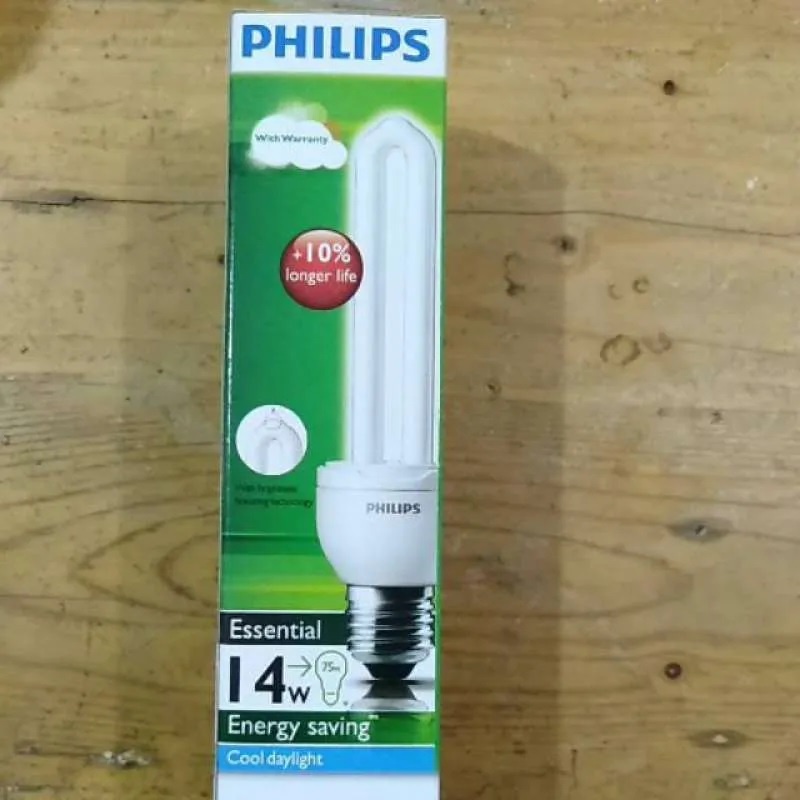 Lampu Philips Essential 14W Putih 14 w 14 watt 14watt