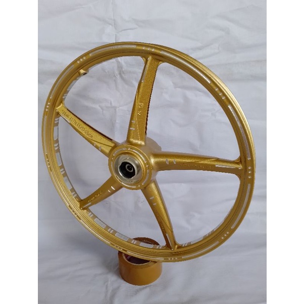 velg depan Vnd Gold Coak Ukuran 120 ring 17