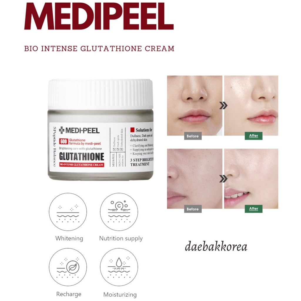 MEDI-PEEL Medipeel Bio Intense Glutathione White Cream - 50g