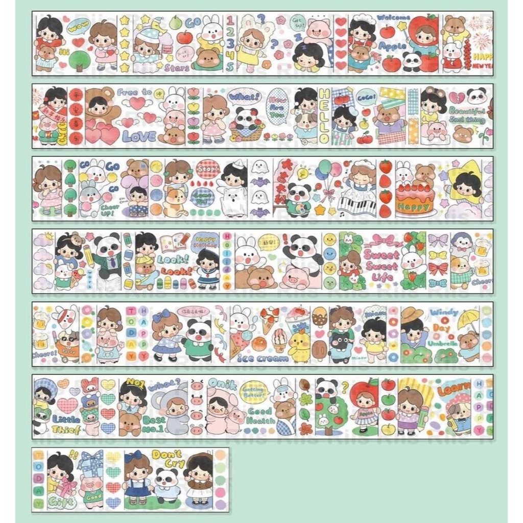 

Riis Riis Washi Sampler How Are You