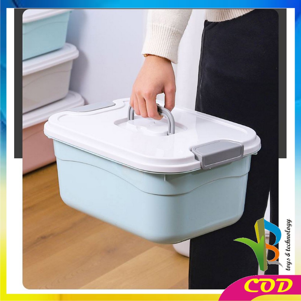 RB-C272 Container Box 3IN1 Storage Organizer Box / Tempat Penyimpanan Multifungsi Kontainer Plastik / Wadah Plastik Kotak Penyimpanan