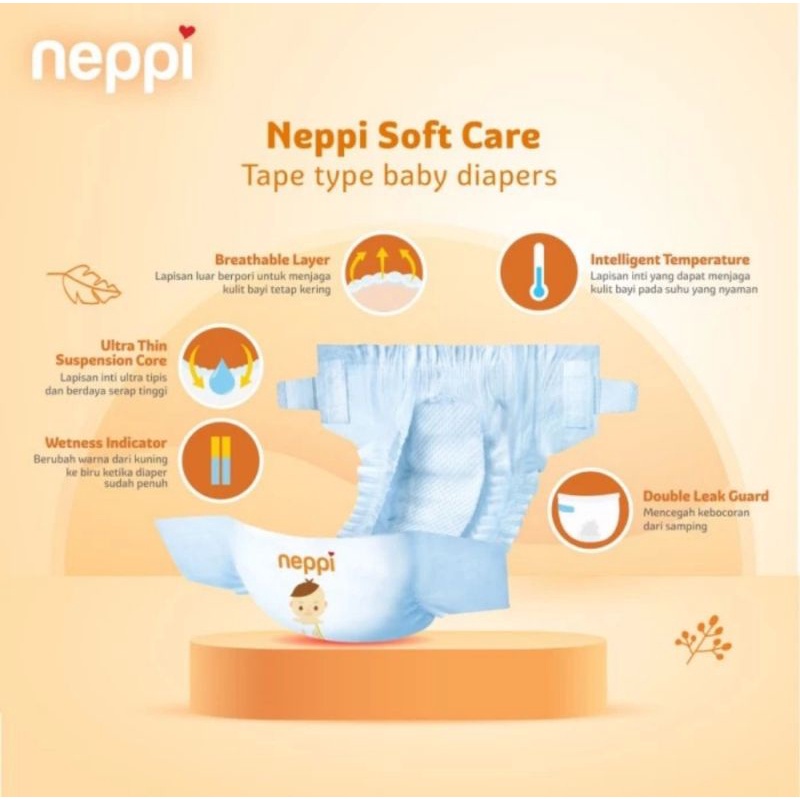 NEPPI Diapers Tape