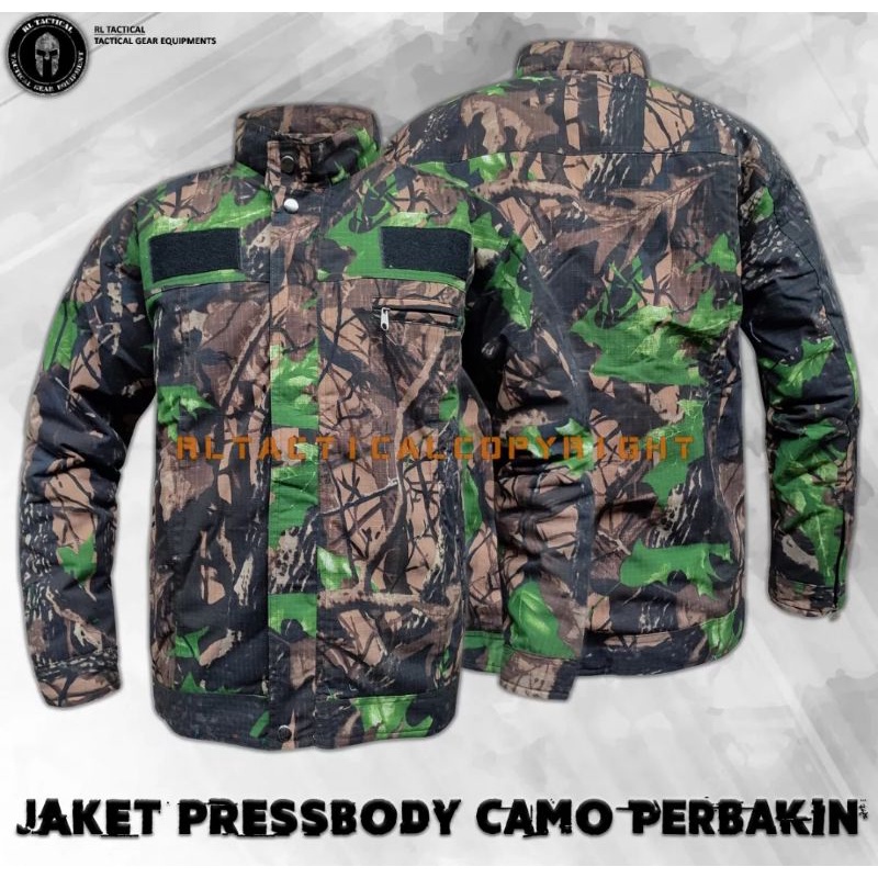 Jaket Tactical Camo Hunting RL Tactical