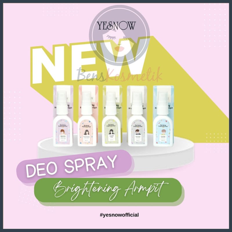 NEW DEO SPRAY BRIGHTENING ARMPIT