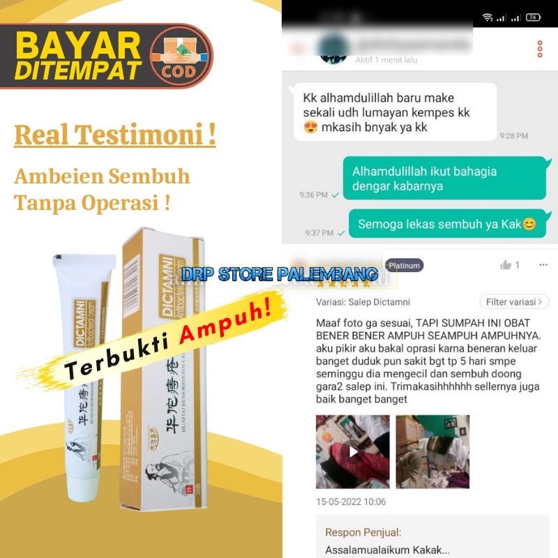 Obat Salep Wasir Ambeien Ambeyen Ambien Dictamni Herbal Paling Ampuh Original