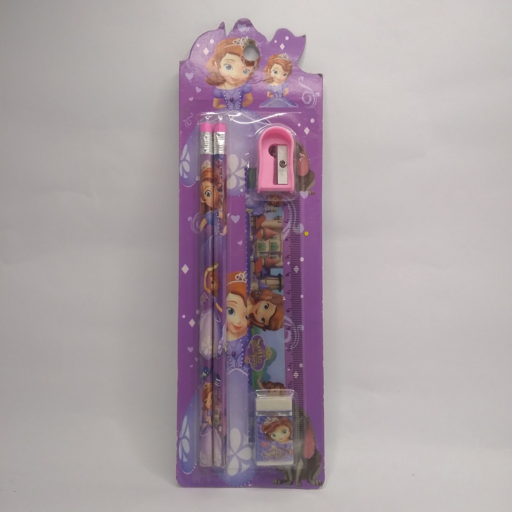 

STATIONERY SET/ SET ALAT TULIS 4 IN 1 SOPHIA
