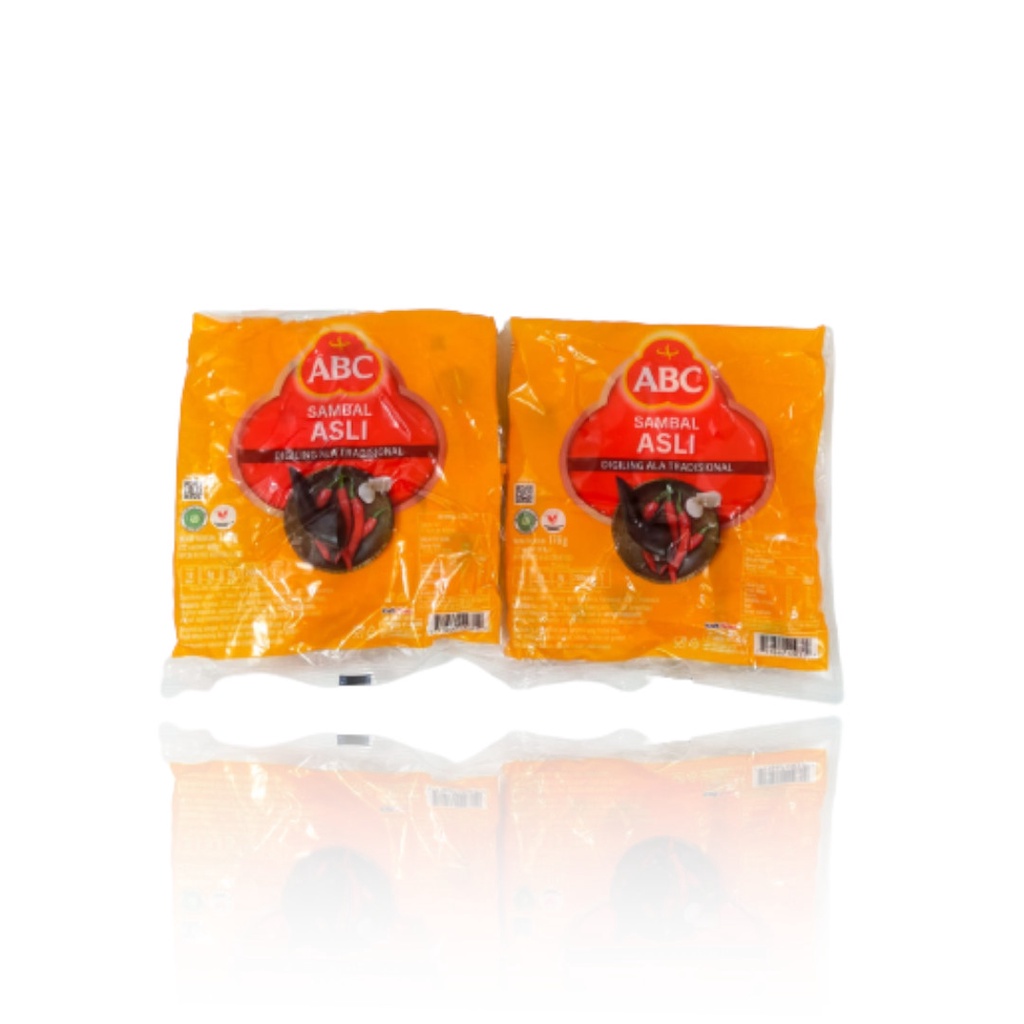 Sambal Asli ABC Sachet Pack 176 gr Digiling ala Tradisional