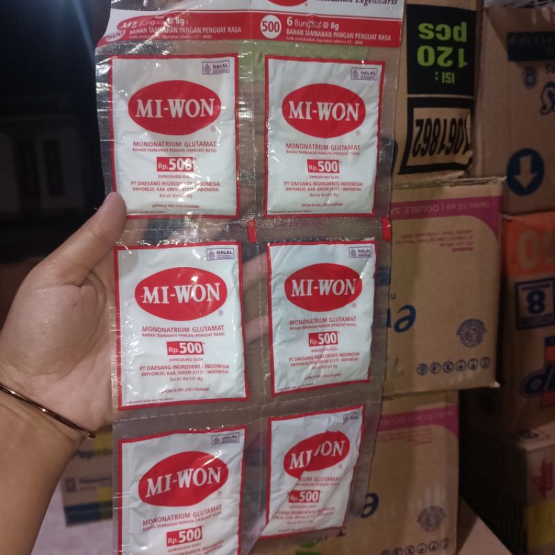 Miwon Penguat Rasa 8gr isi 6 sachet